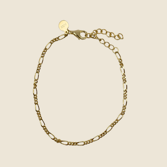 Figaro Bracelet Gold