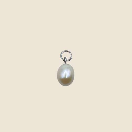 Pearl Charm Silver